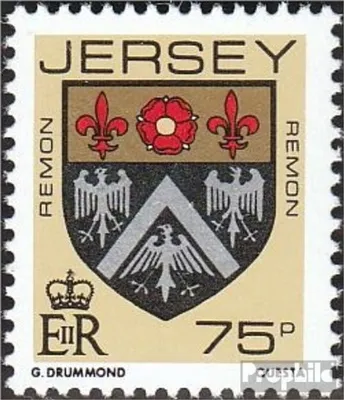 Produktbild von Briefmarken GB - Jersey 1987 Mi 408 (kompl.Ausg.) postfrisch Wappen