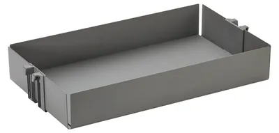 Produktbild von SOTECH Metalltablar Nobilia mit Einlegematte schiefergrau – 30er Schrank