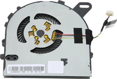 Obrázok produktu pre Pre Inspiron 15 Ventilátor DC 5V Výkonný odvod tepla 4 pinový napájací konektor Robustný odolný kovový chladiaci ventilátor CPU pre DELL