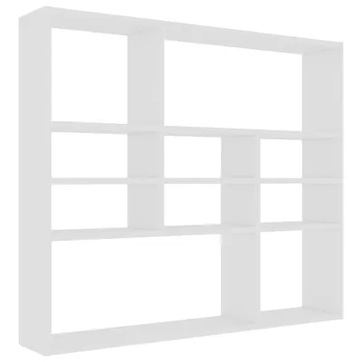 Produktbild von vidaXL Wandregal Weiß 90x16x78 cm Holzwerkstoff -  Wandregale