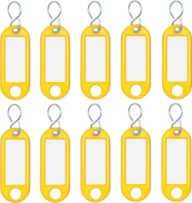 Image de WEDO 262 103405 10x Porte-clés jaune