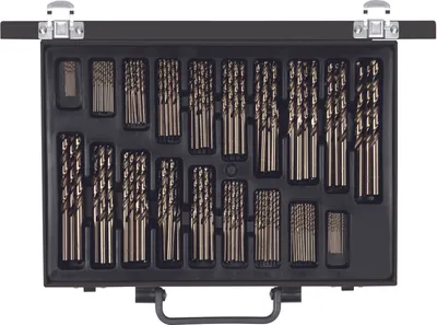 Produktbild von GEDORE red R93500170 Spiralbohrersatz Ø 1-10mm 0.5-Steigung 170-teilig, 3301612