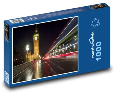 Zdjęcie produktu dla Puzzle 1000 Londyn - Big Ben - Anglia - martinpuzzle