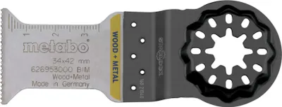 Produktbild von Metabo 5 Tauchsägeblätter, Holz und Metall, BiM, 34 mm