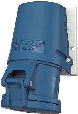 Produktbild von Mennekes 32A3P 6H230V Wanddose 1346 TwinCONTACT IP44