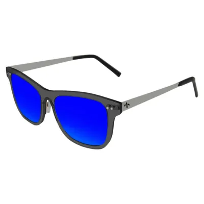 Obrázek produktu pro Brýle Lenoir Eyewear Ferrand s matně černou průhlednou obrubou, modré skla Revo / CAT3