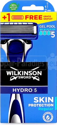 Produktbild von Wilkinson Hydro 5 Skin Protection Regular Rasierer + Ersatzklinge