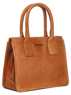 Produktbild von Benthill Handtasche Damen Echt Leder | Henkeltasche aus hochwertigem Rindsleder | Kleine Vintage Tasche Hobo Bag Beutel
