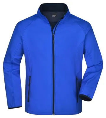 Produktbild von James and Nicholson - "Promo" Softshelljacke für Herren LT3167 (3XL) (Marineblau/Marineblau)