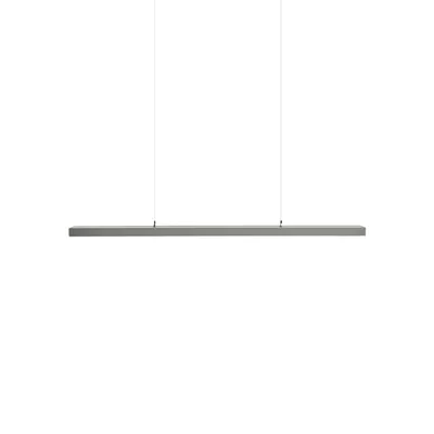 Produktbild von Arcchio LED-Büro-Pendellampe Jolinda, silber, 118cm, up/down