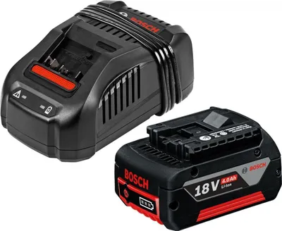 Produktbild von Bosch Akku-Starter-Set GBA 18 Volt / 1x 4,0 Ah + Schnellladegerät GAL 1880 CV
