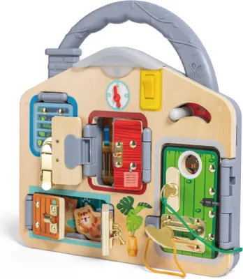 Produktbild von Hape - Spiele-Tafel Schloss & Schlüssel