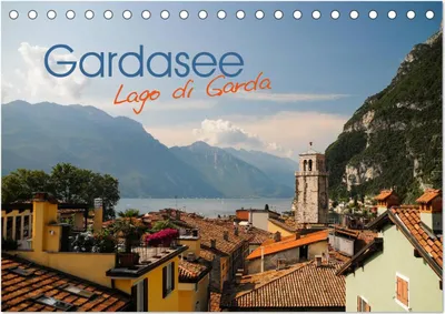 Produktbild von Gardasee. Lago di Garda (Tischkalender 2025 DIN A5 quer), CALVENDO Monatskalender