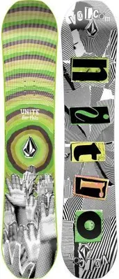 Obrázok produktu pre SNOWBOARD NITRO RIPPER KIDS X VOLCOM 23 - grün - 96