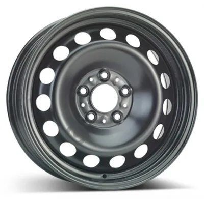 Image de jantes en fer ALCAR ACCIAIO 9863 7.5x17 5x120 ET 34 NOIR