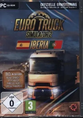Immagine prodotto di Astragon Euro Truck Simulator 2: DLC Iberia per PC. Classificazione USK: 0