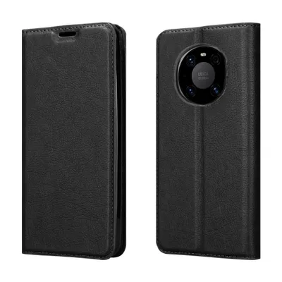 Image de Cadorabo Housse pour Huawei MATE 40 PRO Housse de protection noire pour téléphone portable Etui Case Cover Fermeture magnétique