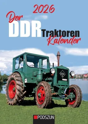 Produktbild von Der DDR Traktoren Monatskalender 2026