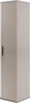 Produktbild von Badezimmerschrank, Kaschmir, Schwarzer Griff, 35,5 x 139 x 31,5 cm