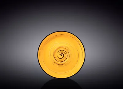 Immagine prodotto di Wilmax piattino 12 cm in porcellana gialla WL-669434/B