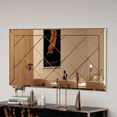 Immagine prodotto di Skye Decor, Zeora - Bronzo, specchio, bronzo, 60 x 2,2 x 120 cm