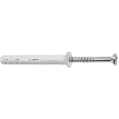 Produktbild von Nageldübel NP 6- 35 Flachbund vormont.100St./VE,18VE/Um karton CELO