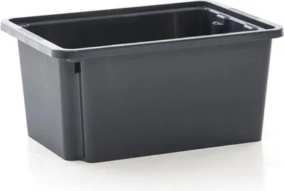 Immagine prodotto di Scatola a torre nera 13l 38x26x18cm
