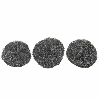 Image de Nettoyeur de casseroles en métal 3 pièces