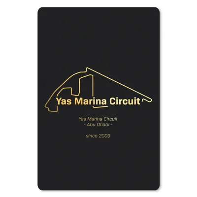 Produktbild von MuchoWow® Mauspad Mousepad Abu Dhabi - Formel 1 - Rennstrecke 18x27 cm - Mousepads - Maus Mat - Pad - Mausunterlage
