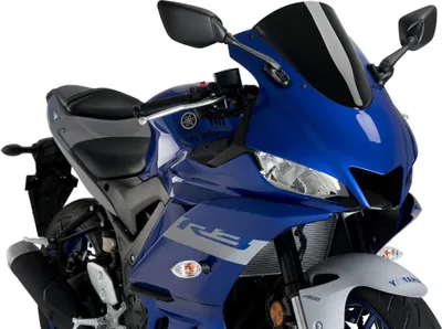 Immagine prodotto di Cupolino PUIG r-racer nero omologato ABE per Yamaha yzf-r3