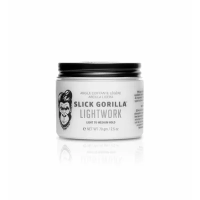 Produktbild von SLICK GORILLA Lightwork Leichter bis mittlerer Halt fixierende, matte Haartönung 70g