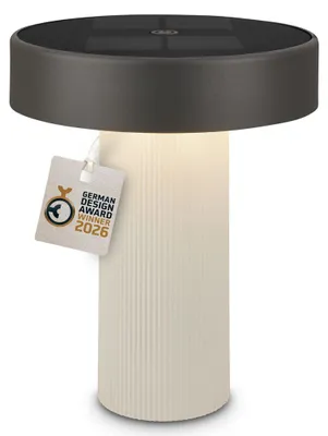 Produktbild von LED Tischlampe Akku Tischleuchte Kabellos Solar Dimmbar Touch IP44