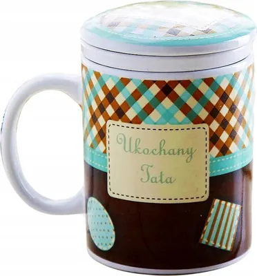 Image de tasse avec infuseur PAPA ADORÉ
