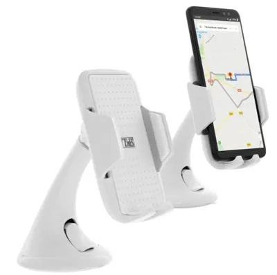Obrázok produktu pre T'nB CARHOLDWH2, Mobilný telefón / smartfón, Pasívny držiak, Auto, Biela