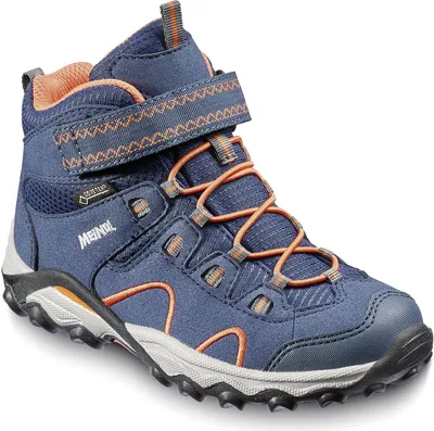 Produktbild von Meindl Kinder Lucca Junior Mid GTX Wanderstiefel marine/orange 26