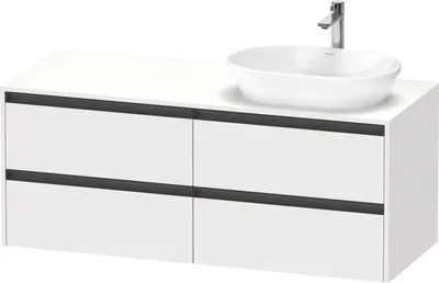 Produktbild von Duravit Ketho.2 Wastafelonderkast 140x55x56,8 cm Mat Wit