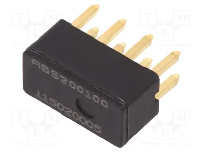 Immagine prodotto di 1 sensore: Inclinazione 5VDC RBS200100. Sensori di inclinazione: -25 ÷ 85°C, angolo di inclinazione: 20°. Uscite: -NC