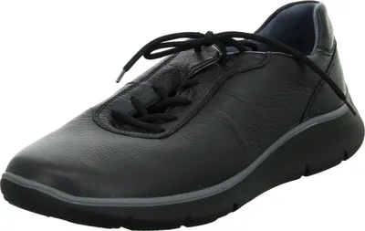 Zdjęcie produktu dla Waldläufer sznurowane buty męskie czarne