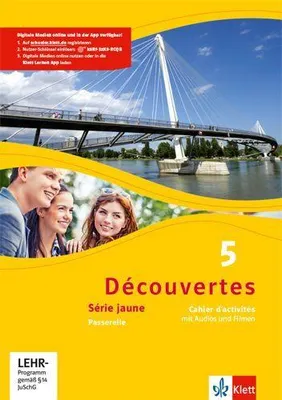Produktbild von Découvertes 5. Série jaune. Cahier d'activités mit Audios und Filmen 5. Lernjahr