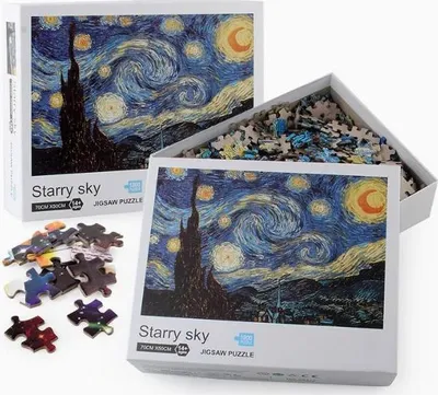 Obrázok produktu pre 1000-dielne puzzle – Hviezdna obloha, slávny obraz