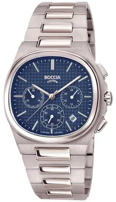 Productafbeelding van Boccia 3740-01: Titanium met saffierglas
