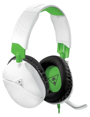 Produktbild von Turtle Beach Recon 70, Kabelgebunden, Gaming, 20 - 20000 Hz, 571,5 g, Kopfhörer, Schwarz, Grün, Weiß