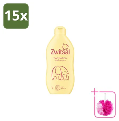 Produktbild von 15 x Zwitsal Bodylotion pflegend 400 ml - Sparpackung - 15 Stücke