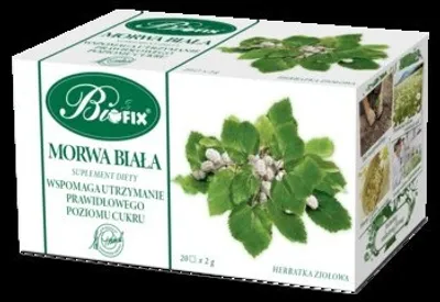 Obrázek produktu pro Bifix Moruše bílá Doplněk stravy Expresní bylinný čaj 20x2g