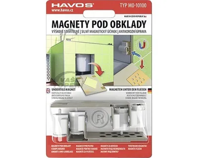 Obrázek produktu pro Magnety pod obklady, 4 ks