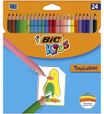 Zdjęcie produktu dla Kredki Bic 24Kol. Tropicolors2 2510