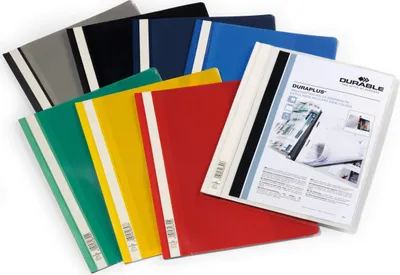 Zdjęcie produktu dla DURABLE Skoroszyt prezentacyjny DURAPLUS® A4+, Kolorowy, 257900, 25 szt.