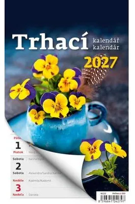 Obrázek produktu pro Týdenní trhací Kalendář 2027 A5 (N222-27)