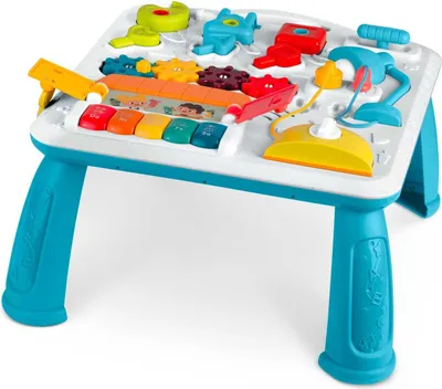 Obrázok produktu pre Ricokids 782000 Výukový stolek s hudbou a zvukem, modrý
