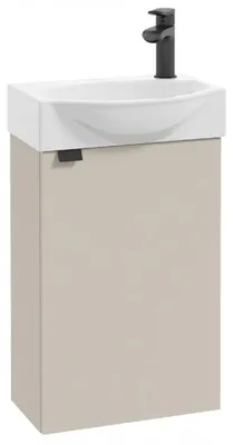 Immagine prodotto di STAMAR Mobile da bagno con lavabo 40 x 22 cm Sospeso Beige cashmere opaco Piccolo